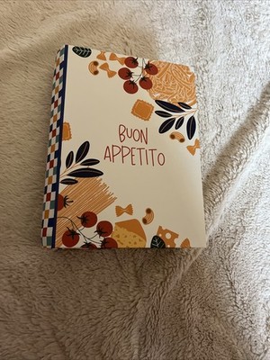 Buon Appetito Italian Kitchen Book Box Small Storage Decor Ashland Collection