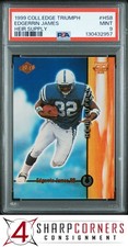 1999 COLLECTOR'S EDGE TRIUMPH HEIR SUPPLY #HS8 EDGERRIN JAMES RC HOF POP 6 PSA 9