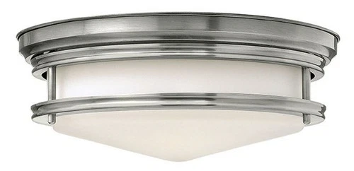 Hinkley Lighting 3301 3 Light Indoor Flush Mount Ceiling Fixture - Nickel - Picture 1 of 10