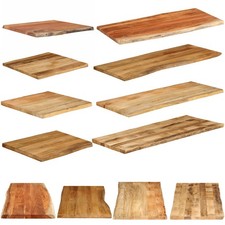 Holz Tischplatte Baumkante Holztischplatte Ersatz Platte Holzplatte für Tisch