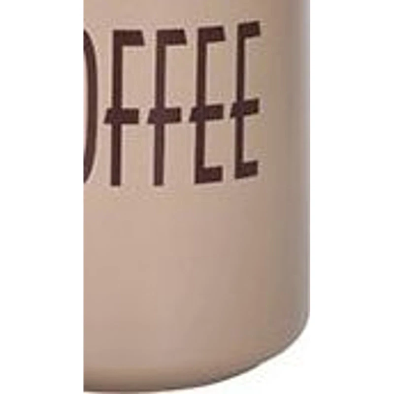 Barattolo Caffè BRANDANI Tortora Metallo Tappo Bamboo 15cm Contenitore Cucina, fotografia 8 di 9