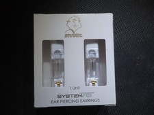 Studex System 75 Ear Piercing Earrings APR Crystal Daisy