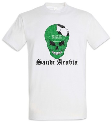 Saudi Arabia Football Comet Herren T-Shirt Saudi Arabien Arabisch Arabische