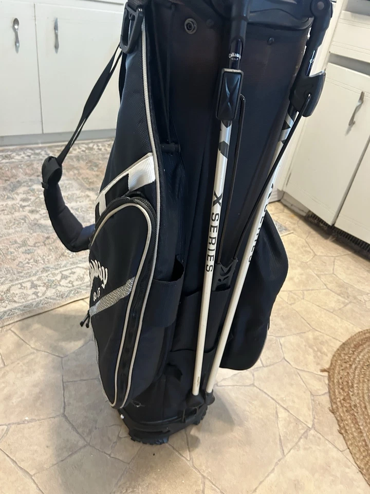Bolsa de carro de golf ligera Callaway serie X de 10 vías - Excelente Big Bertha Foto 4 de 4