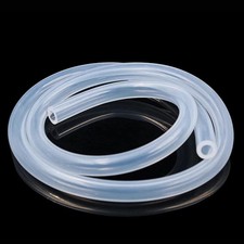 Silicone Tubing 7mm 7/25" ID x 10mm OD Food Grade High-temperature Pure Sil...