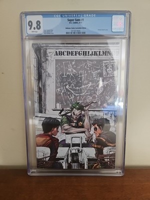 Super Sons #1 Unknown Comics Convention Edition CGC 9.8