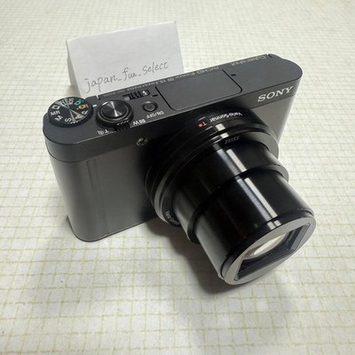Sony Cyber Shot DSC-WX500 Black Digital Camera 16.2MP 30x Zoom BIONZ X Japanese