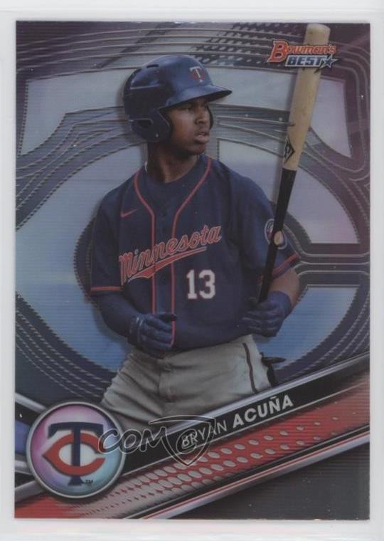 2022 Bowman's Best Top Prospects Bryan Acuna Bryan Acuña #TP-14 0st9