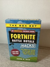 Fortnite Battle Royale Hacks Box Set Unofficial Guide Tips Tricks New Opened Box