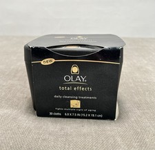 Olay Total Effects Daily Cleansing Treatment Cloths VitaLipid NOS Rare
