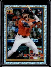 2026 Topps Jacob Melton 1991 Chrome Silver Pack RC Mojo Refractor #91C-69 Astros