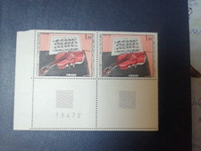 Timbre - FRANCE - Tableau de Raoul DUFY - 1965 - Neuf ** YT1459 PAIRE + NUMERO