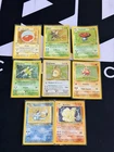 Pokemon Base Set - Jungle First Edition (Spanish) - Card Lot (Condition Varies)