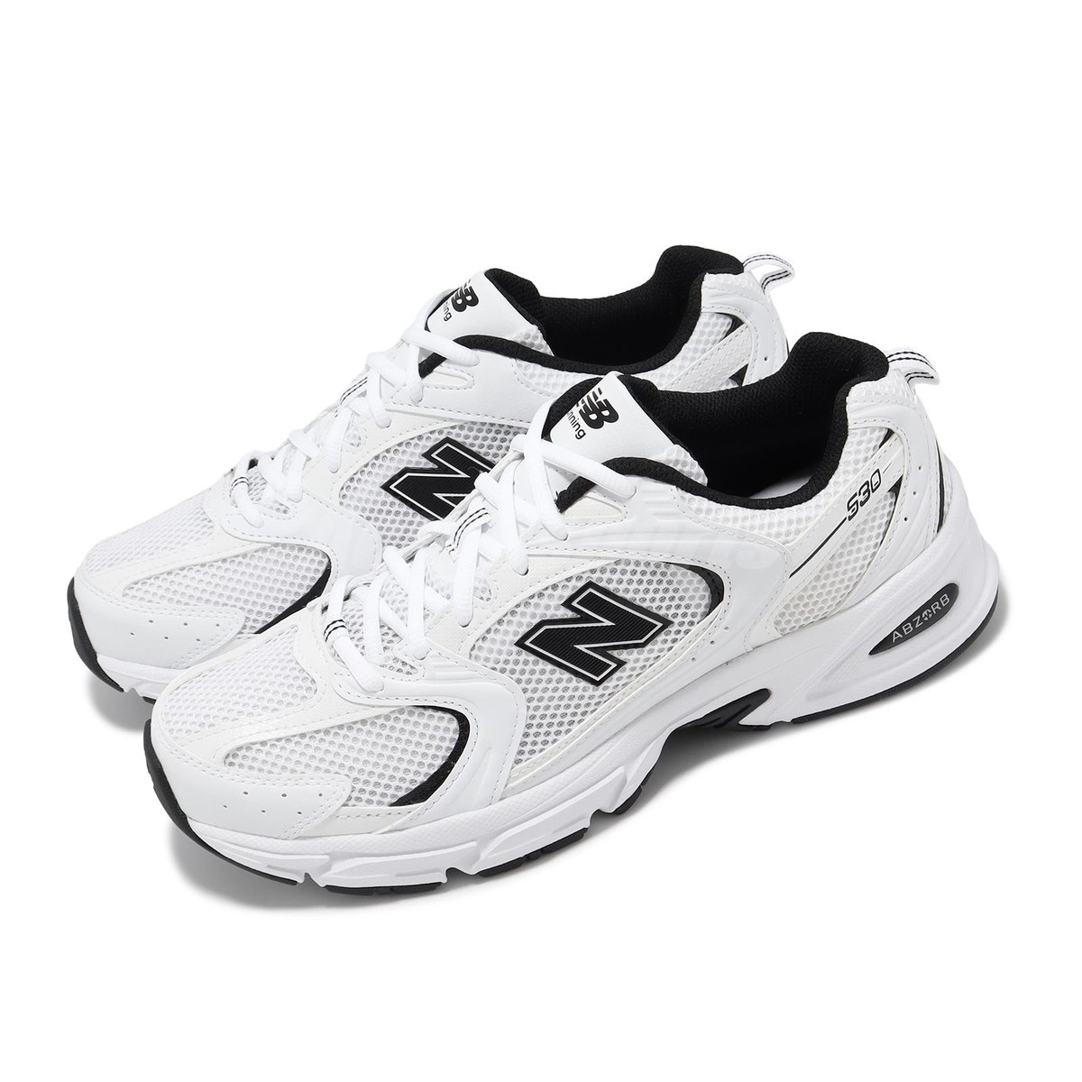 New Balance 530 NB White Black Men Unisex Casual LifeStyle Shoes