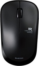 ELECOM Mouse Wireless Receiver Included M Size 3 Buttons IR Sensor Power