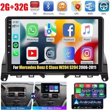 32GB Für Mercedes Benz C-Klasse W204 S204 Android 14 Autoradio Apple Carplay GPS 32GB Für Mercedes Benz C-Klasse W204 S204 Android 14 Autoradio Apple Carplay GPS