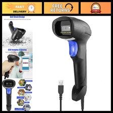 NetumScan USB 1D Barcode Scanner, Handheld Wired CCD Barcode Reader 1