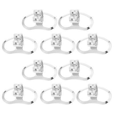 Pack of 10 Earring Backing Earring Plugs Suitable for Earrings Ear Jewelry