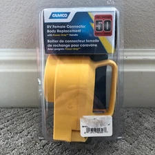 RV/Trailer/Camper - Replacement Female 50 Amp Plug, With Power Grip Handle Camco