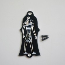 Handmade Anubis aluminum truss rod cover fits most Gibson guitars gib-AB38