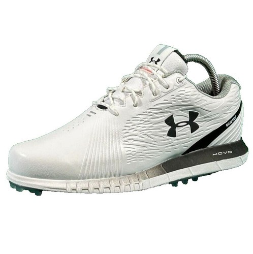 Under Armour Men's UA Charged Draw 2 Spiked Golf Shoe - White