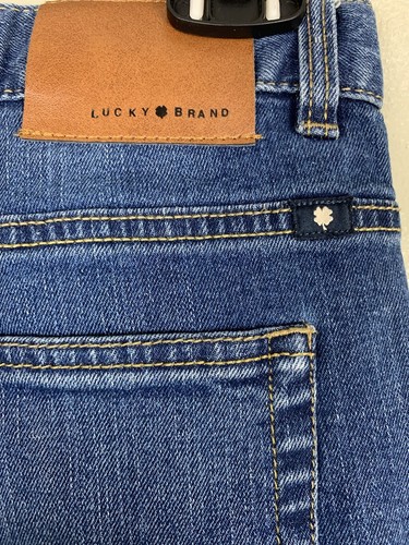 Lucky Brand Boys Size 18 Authentic Skinny Jeans Adjustable Waist Medium Wash - Picture 6 of 6