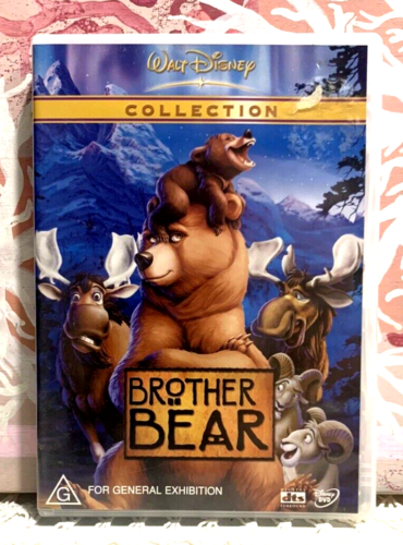 DVD~BROTHER BEAR~MOVIE R4~FREE POSTAGE~DISNEY - Picture 1 of 3