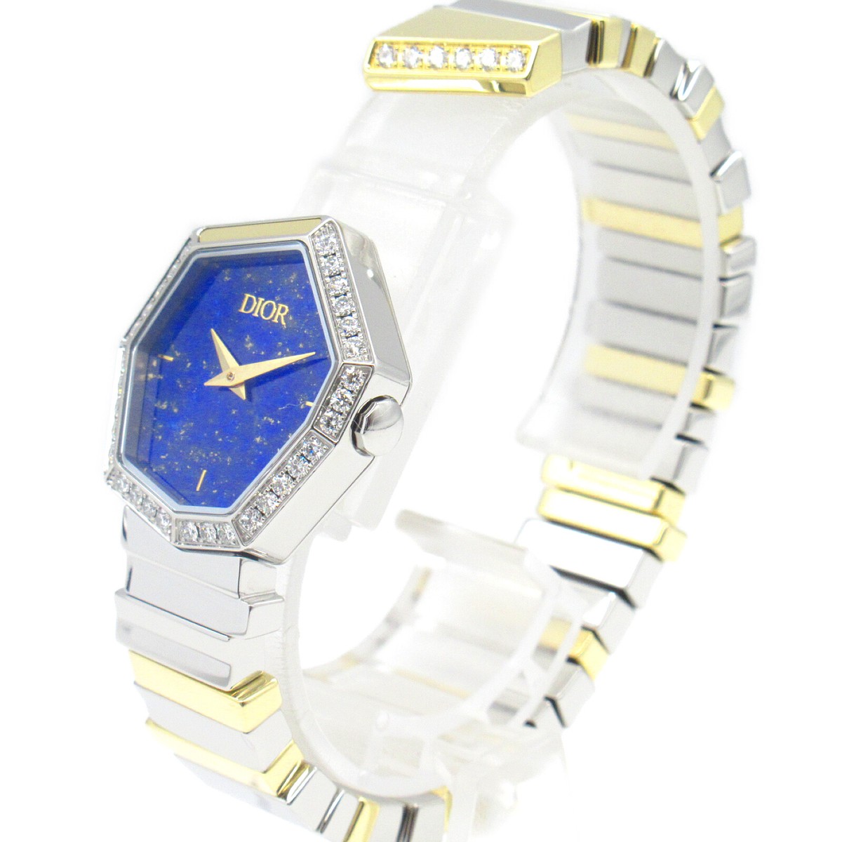 Dior Gem Dior Diamond Lapis Lazuli Wrist Watch CD18112X1003 Dior Gem Dior Diamond Lapis Lazuli Wrist Watch CD18112X1003