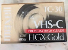 Maxell MAX203010 High Grade VHS-C Videotape Cassette