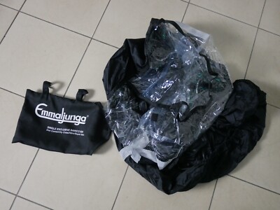 Emmaljunga  Regenschutz NXT 90/60, Nylon, neues Modell mit Klarsichtbereich