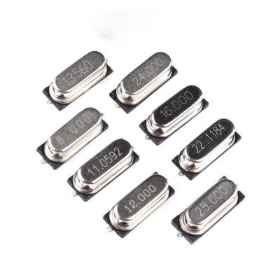 HC-49S SMD Crystal Oscillators (10/20/50 pack) Many Types Available Various
