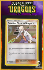 Carte Pokémon Dernière Chance d'Auguste 58/70 Holo SL7.5 Majesté Dragons