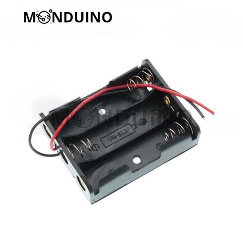 Support boitier AA coupleur batterie 1, 2, 3, 4 piles LR6 1.5V 3V 4.5V 6V - Picture 8 of 9