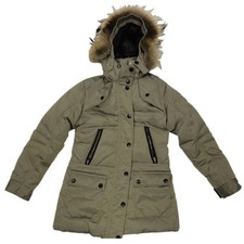 Pajar Sienna Medium Green Short Parka Down Jacket Size Large