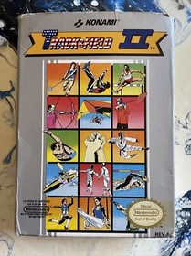 NINTENDO NES TRACK AND FIELD II 2 WITH BOX AND MANUAL! TESTED/WORKS!
