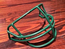 1996 Schutt Game Football Helmet Facemask face guard NOPO  wire Kelly Green