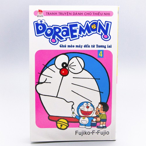 2010 Kim Dong Doraemon robot gato del futuro vol. 4 mangas con texto vietnamita - Imagen 2 de 13