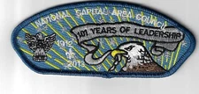 National Capital Area Council SAP SA-132 1912-2013 101 Yrs. Of Leadership BLU Bd