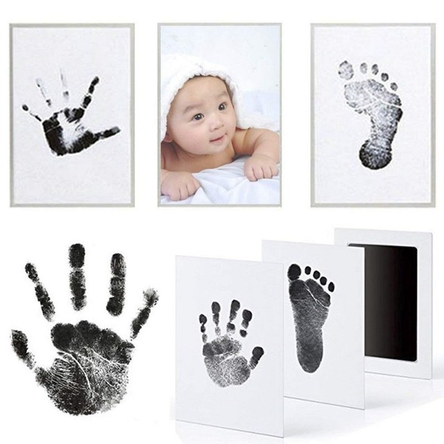 Touch Handprint Imprint Mess-free Non-toxic Infant Stamp Ink Pad Souvenir Gift Touch Handprint Imprint Mess-free Non-toxic Infant Stamp Ink Pad Souvenir Gift