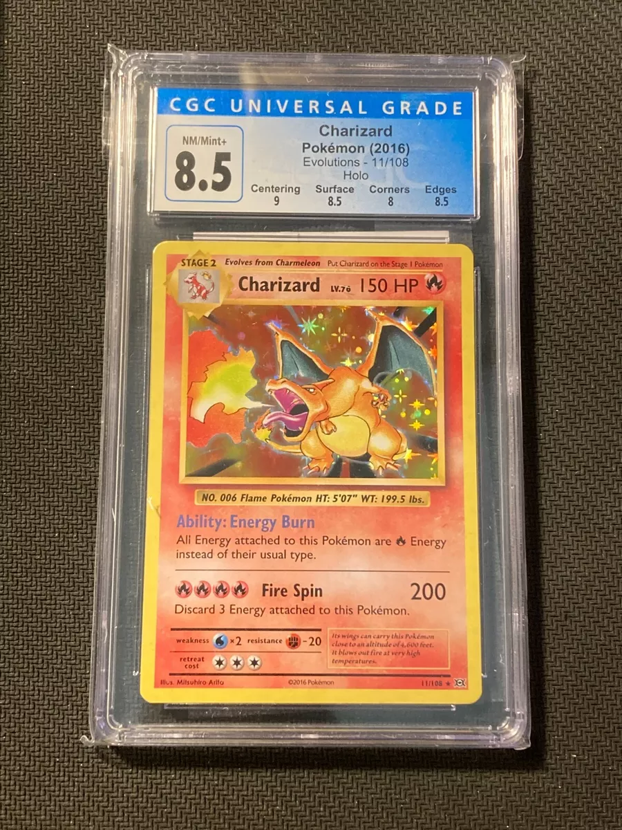 Charizard-Holo 2016 Pokemon TCG XY Evolutions #11/108 - 2016 - US