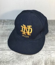 Pro Model University of Notre Dame Fighting Irish Fitted Cap Hat 7 1/4 New Era