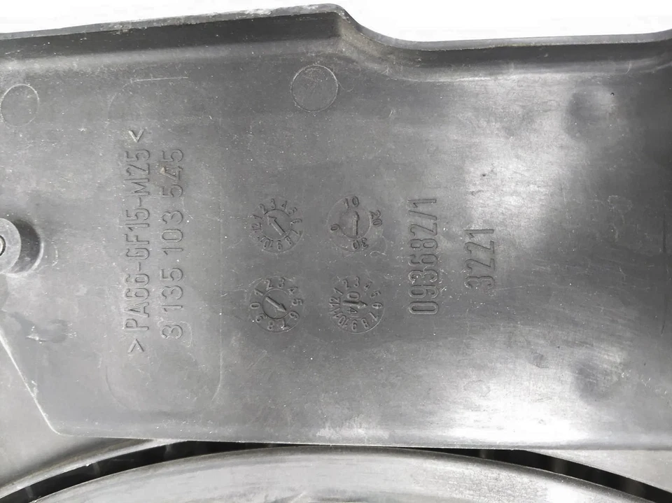 Motor y cubierta ventilador radiador Volvo V50 2005-2011 306805870 Foto 4 de 4