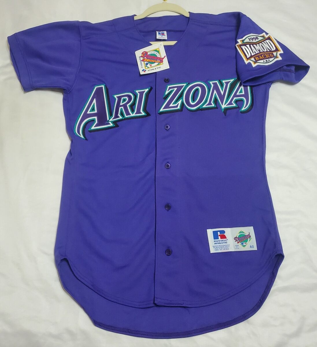 Authentic RUSSELL ATHLETIC ARIZONA DIAMONDBACKS 40 MEDIUM Authentic RUSSELL ATHLETIC ARIZONA DIAMONDBACKS 40 MEDIUM
