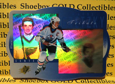 1996-97 SPx, Special TRIBUTE Card #GT1,  WAYNE GRETZKY, Edmonton Oilers, HiGrade