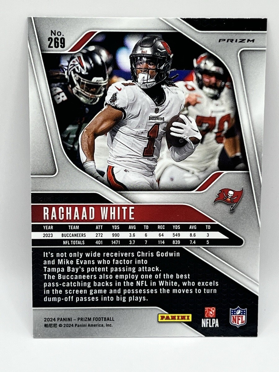 2024 Panini Prizm - Rachaad White #269 Black & Red Checker