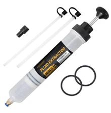 Fluid Extractor&Fill,Syringe Pump Suction Vacuum for Fuel Car Transfer (500cc)