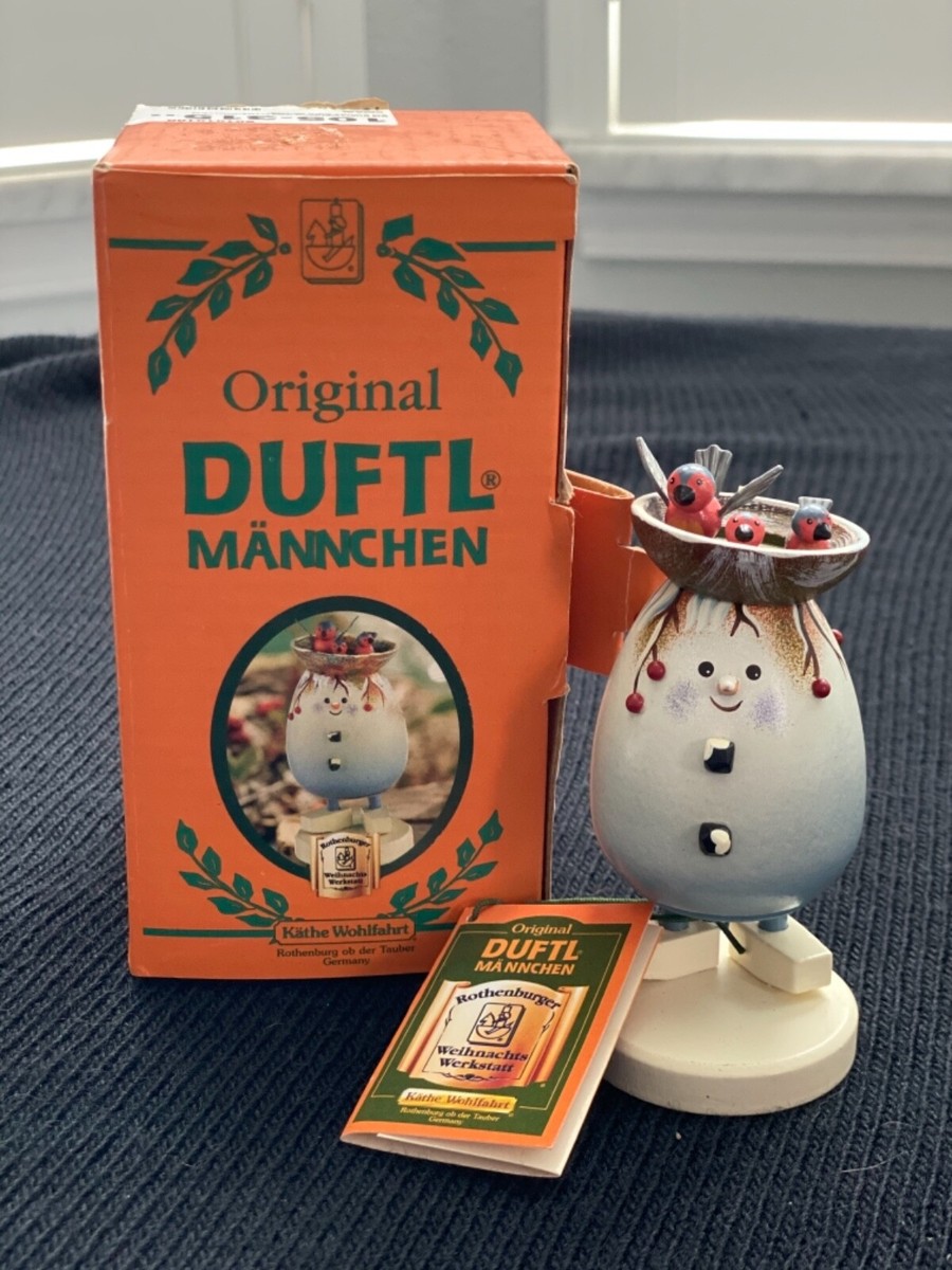 Käthe Wohlfahrt DUFTL MÄNNCHEN　スモーキー KATHE WOHLFAHRT DUFTL MANNCHEN SMOKER SNOW BABY BIRD FRIEND 105