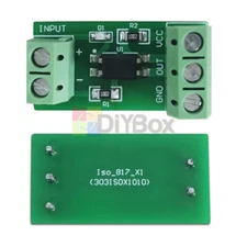 3-5V/12V/24V One Way Optocoupler Isolation Module Photoelectric Isolator Signal
