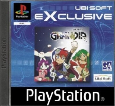 PS1 / Sony Playstation 1 - Grandia [Ubisoft Exclusive] DE nur CD