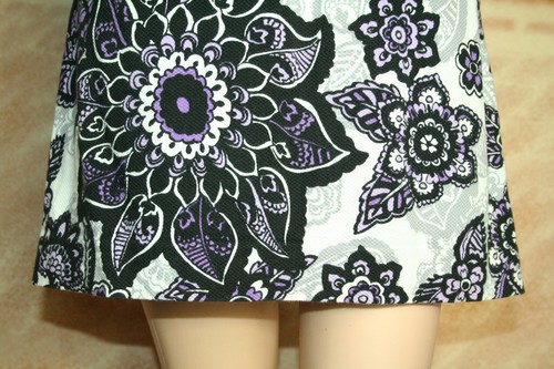 Ann Taylor Loft Skirt A Line Multi Color Floral Stretch Womens Size 2 - Picture 7 of 10